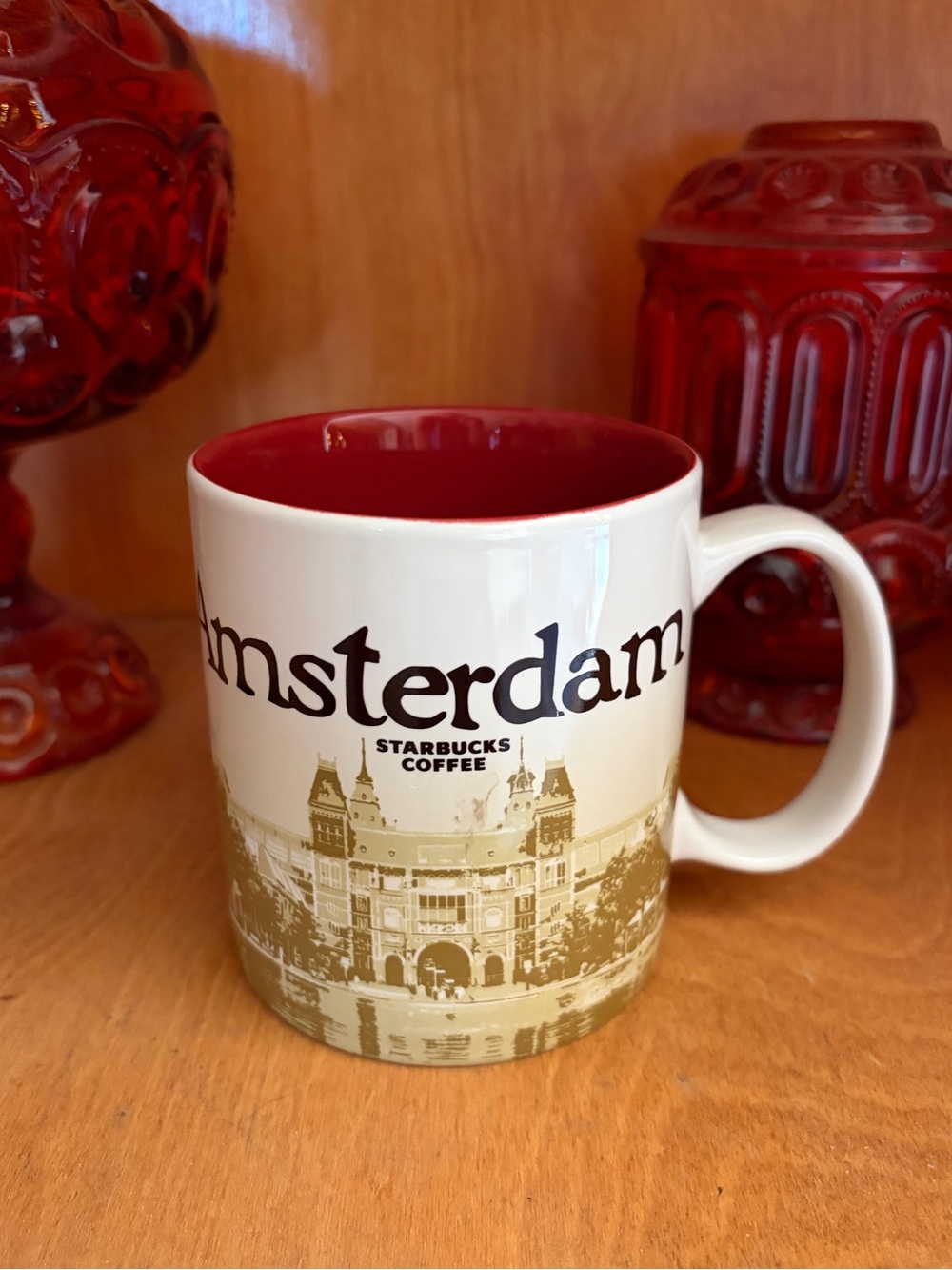 Amsterdam 16 oz Starbucks city coffee cup ceramic mug